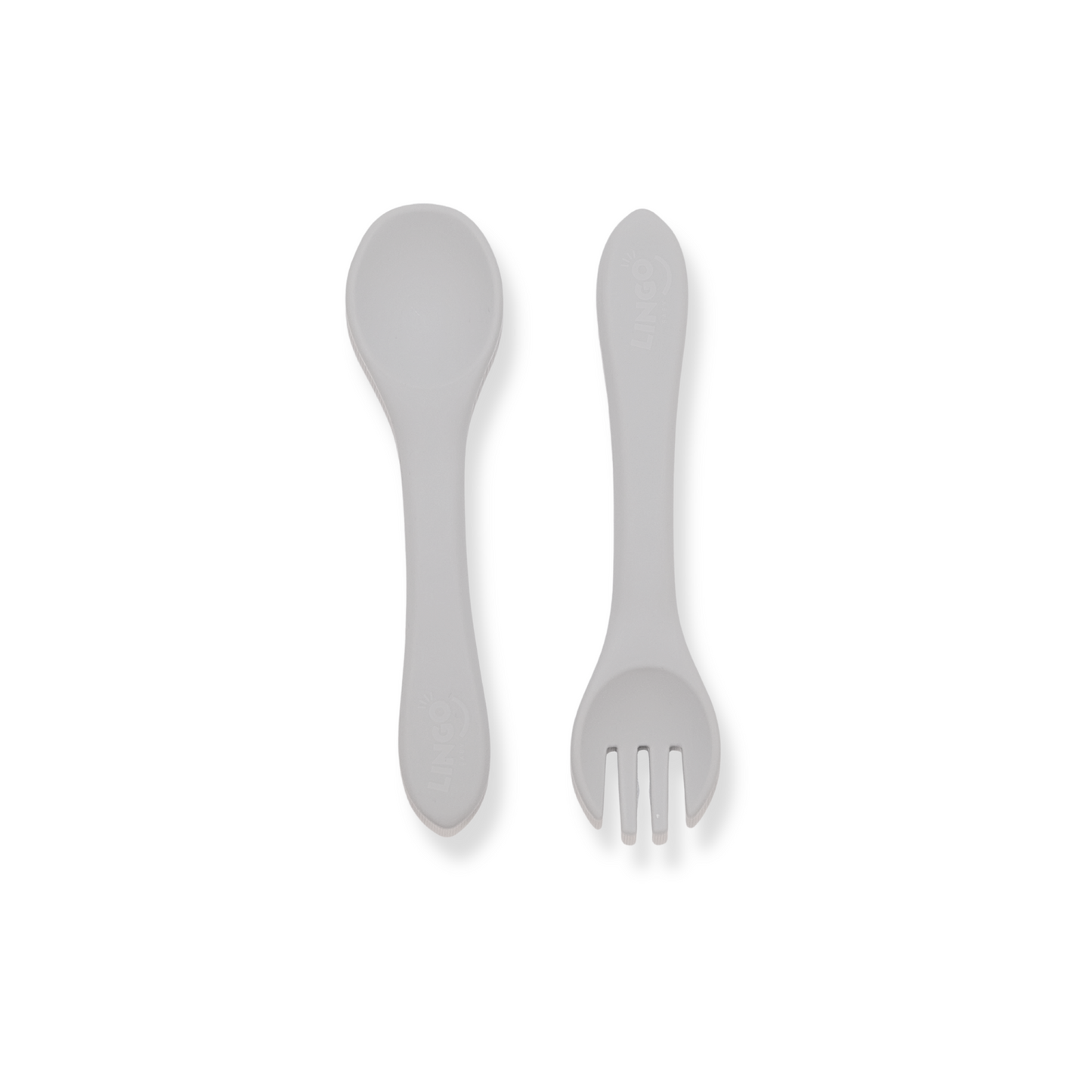 Par de cubiertos liso | Light grey