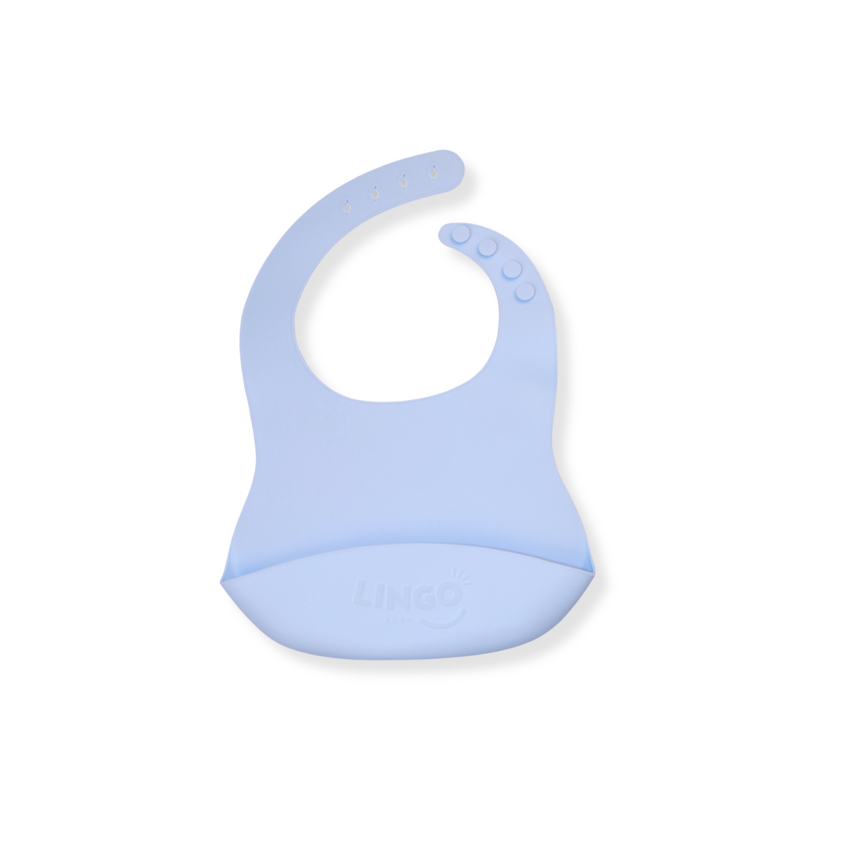 Babero de silicon | Baby blue