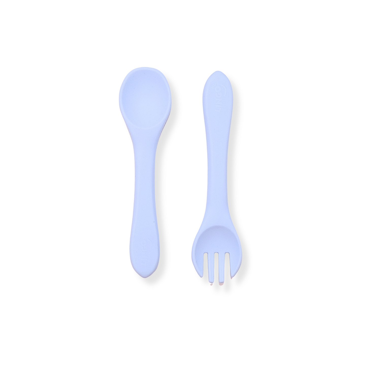 Par de cubiertos liso | Baby blue