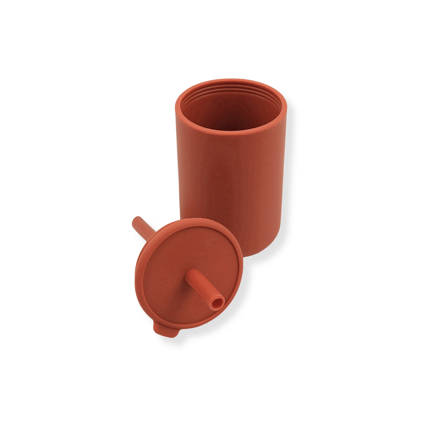 Vaso de silicon cilindro | Terracota