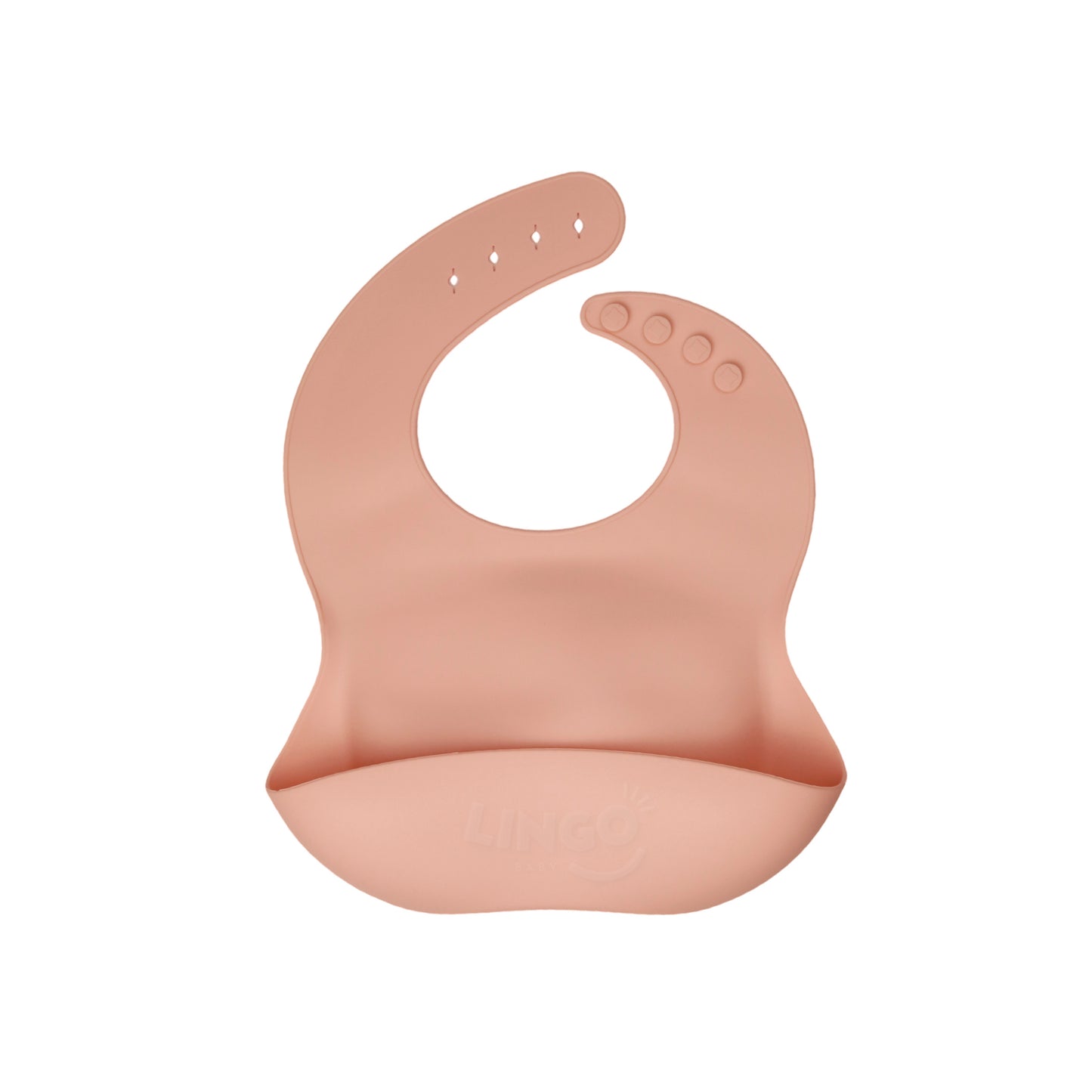 Babero de silicon | Blush