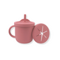 Vaso 3 en 1 (snack + popote sensorial) | Rosewood