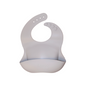 Babero de silicon | Light grey