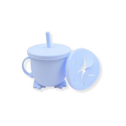 Taza 2 en 1 duck | Baby blue