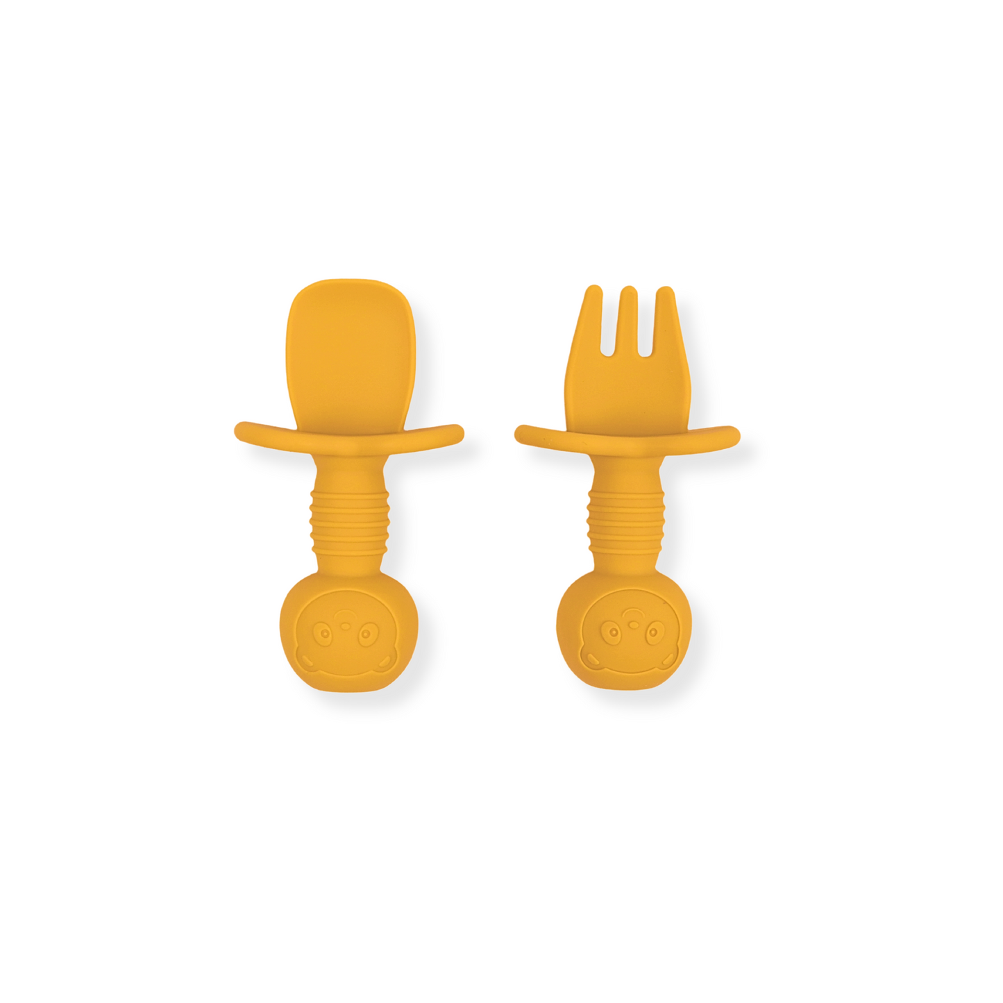 Par de cubiertos tope | Mustard