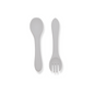 Par de cubiertos liso | Light grey
