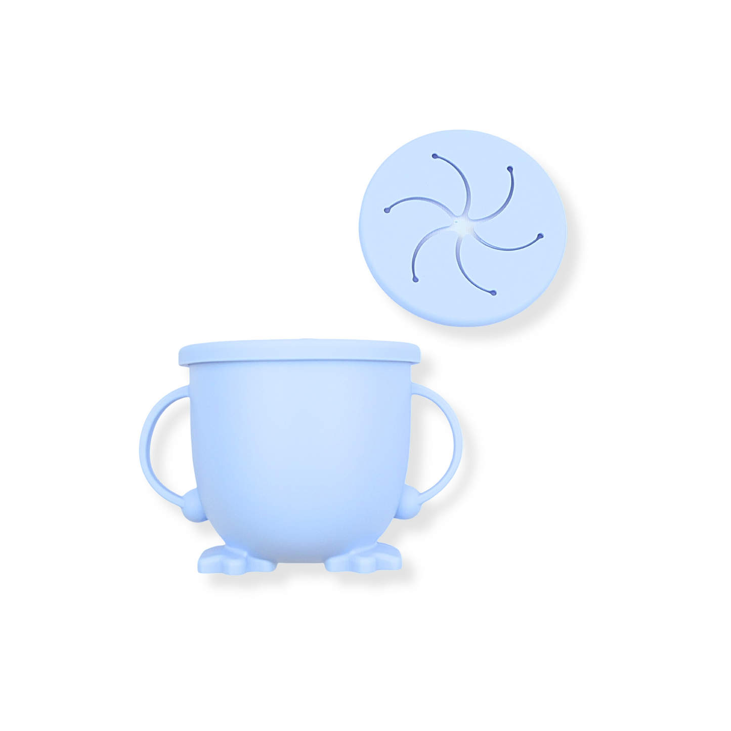 Taza snack duck | Baby blue