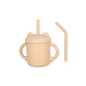 Vaso con popote little bear | Beige