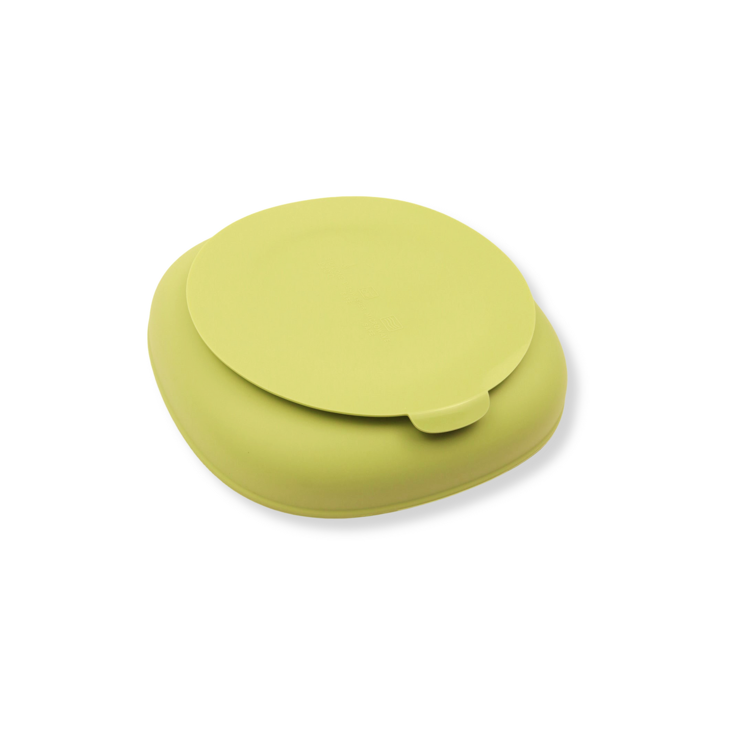 Plato liso square | Pistache