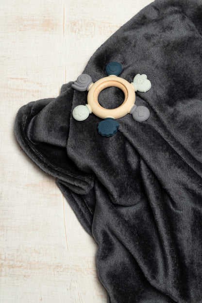 Frazada baby | Dark grey