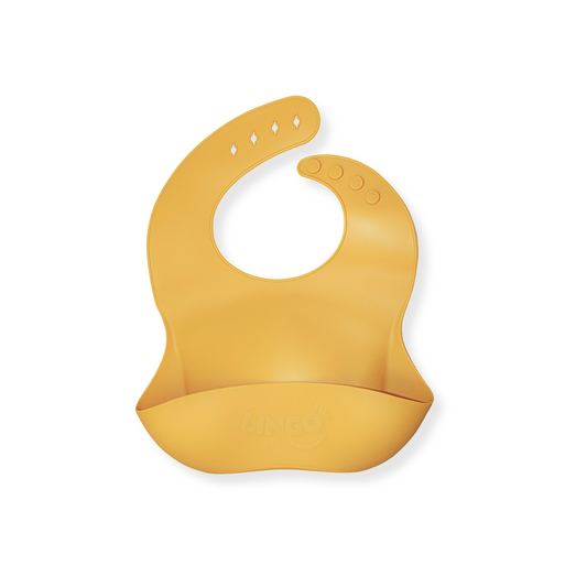 Babero de silicon | Mustard