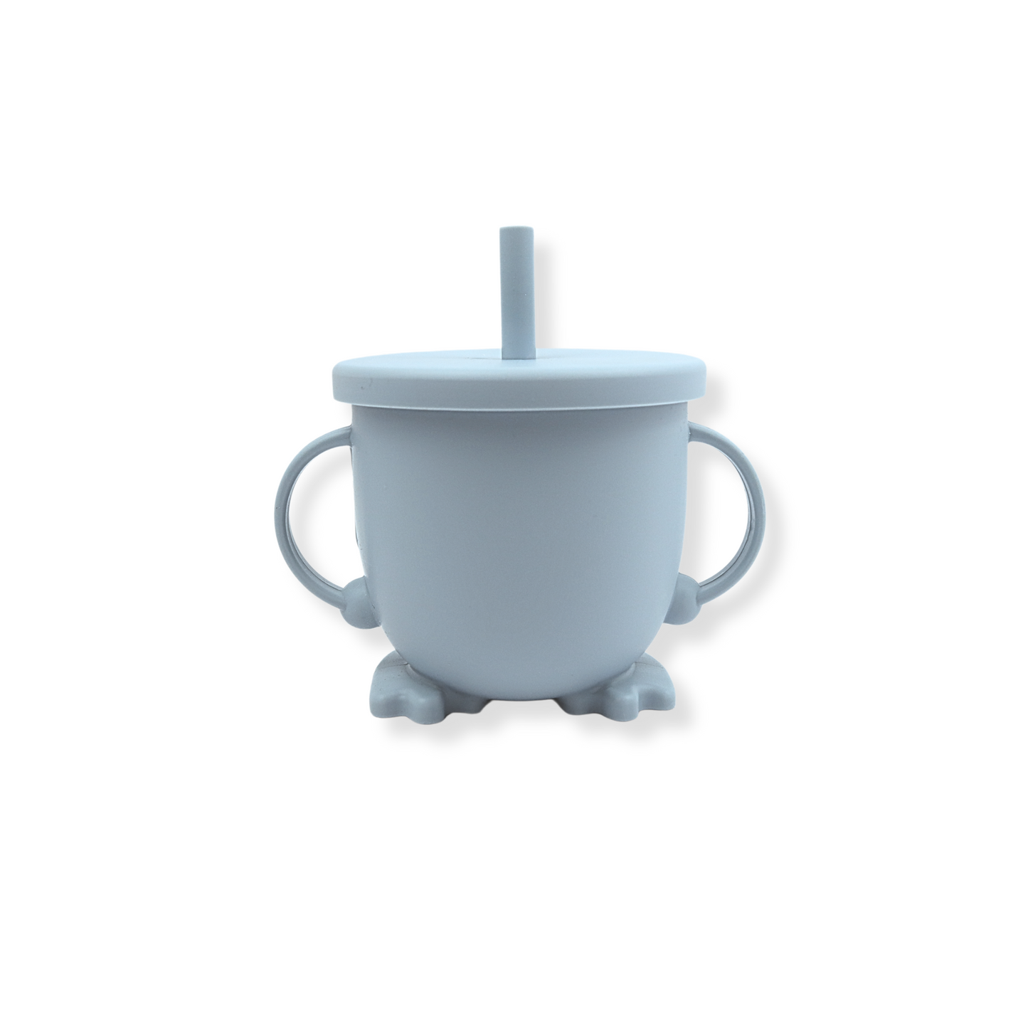 Taza con popote duck | Blue ice