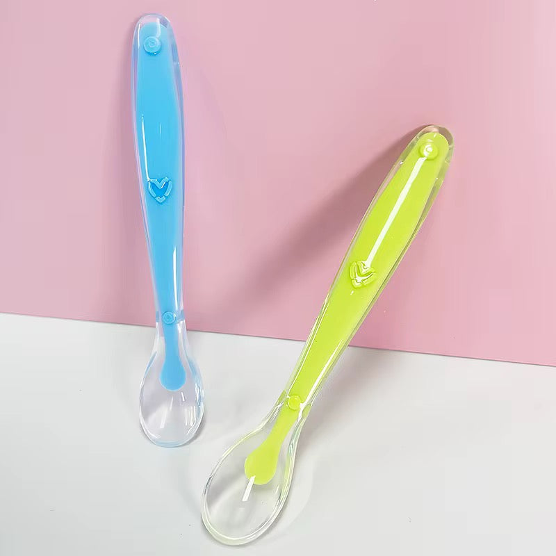 Cuchara para papilla | Cristal blue