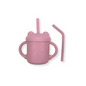 Vaso con popote little bear | Rosewood