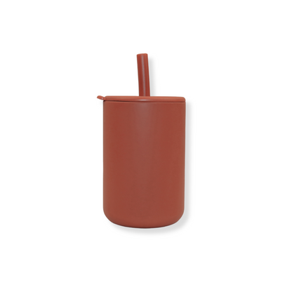 Vaso de silicon cilindro | Terracota