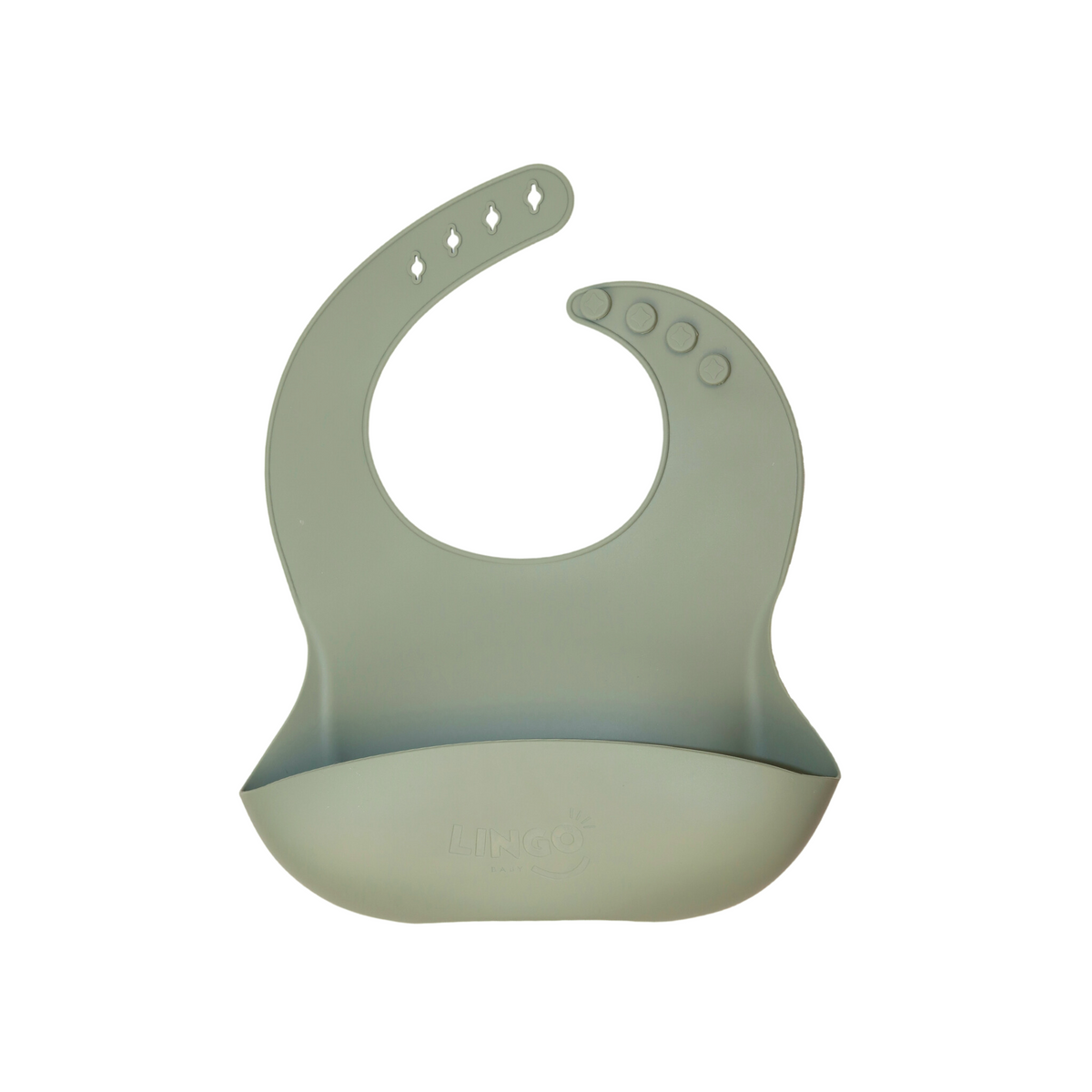 Babero de silicon | Olive