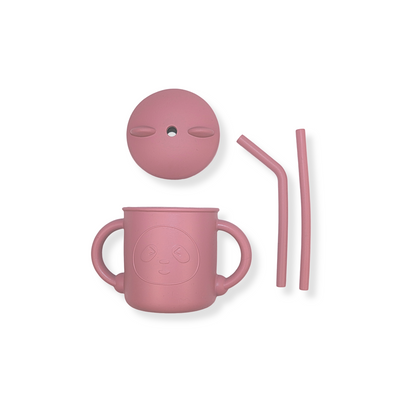 Vaso con popote little bear | Rosewood