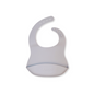 Babero de silicon | Light grey